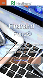 Mobile Screenshot of firsthandfunds.com